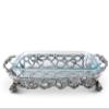 Arthur Court 3 Quart Casserole Pyrex Holder Fish Net Pattern - 3.5" x 11" x 19" view 3