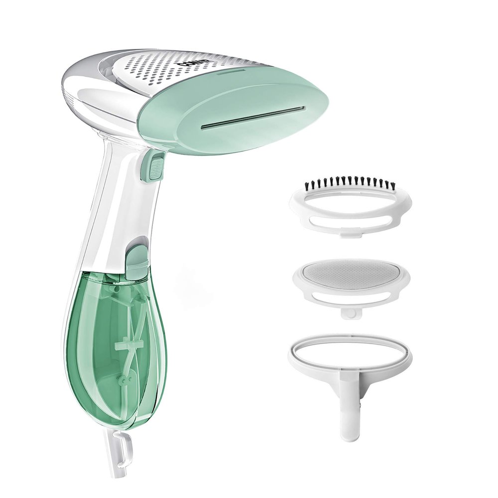 Conair Handheld Garment Steamer for Clothes, ExtremeSteam 1200W, Portable Handheld Design,White/Light Green