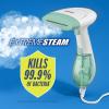 Conair Handheld Garment Steamer for Clothes, ExtremeSteam 1200W, Portable Handheld Design,White/Light Green view 2