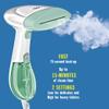 Conair Handheld Garment Steamer for Clothes, ExtremeSteam 1200W, Portable Handheld Design,White/Light Green view 3