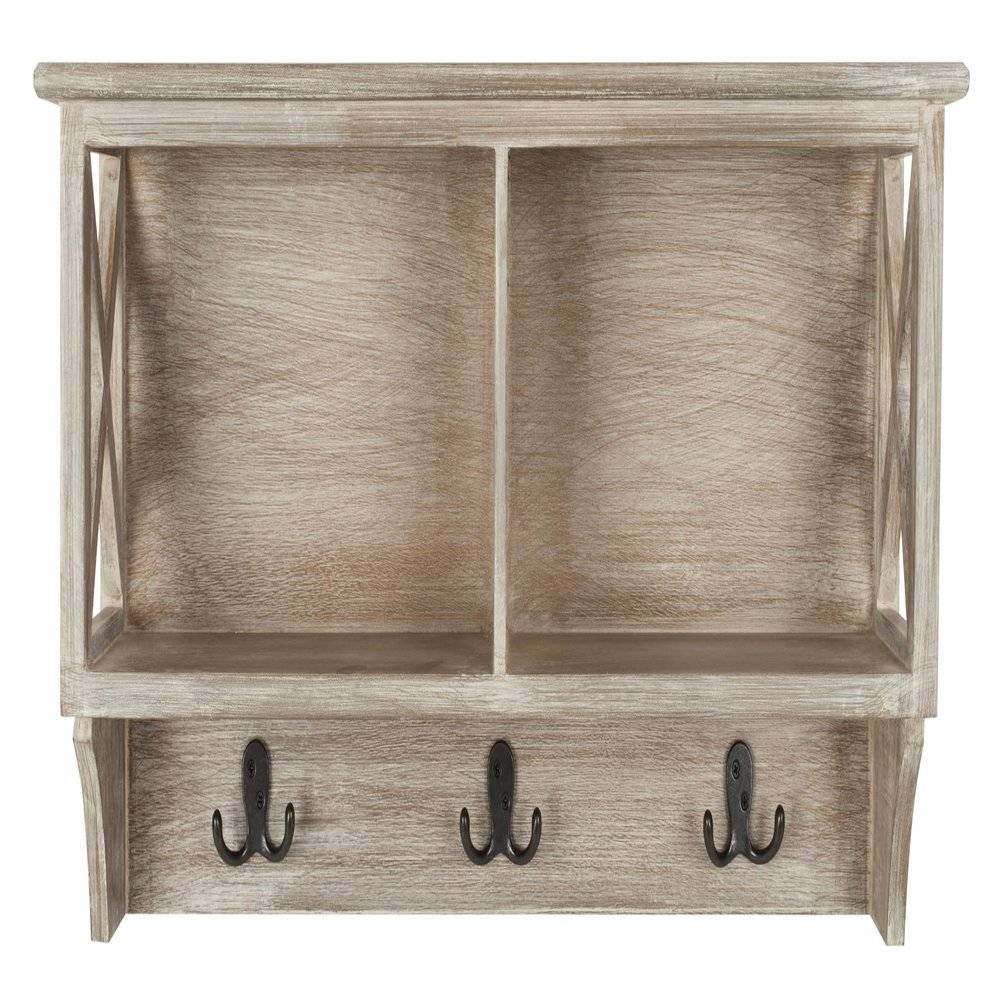 Safavieh Home Collection Freya Hanging Storage Wall Rack