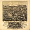 18" x 24" 1879 Map of Maynard Massachusetts view 1