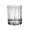 Barski - European Quality Glass - Crystal - Set of 6 - Double Old Fashioned Tumblers - DOF - 13 oz. - with Classic Clear Striped Design - Glasses are Made in Europe view 2