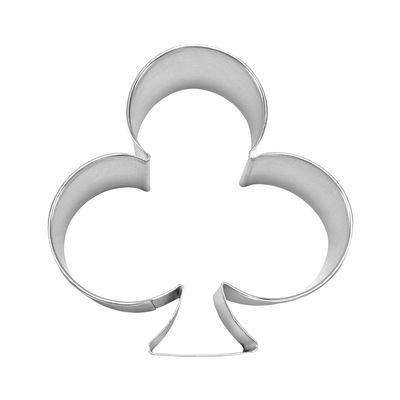 Club Shape 3.25 Inch Cookie Cutter from The Cookie Cutter Shop  Tin Plated Steel - Made in the USA