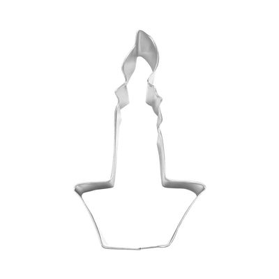 Candle 4 Inch Cookie Cutter from The Cookie Cutter Shop  Tin Plated Steel - Made in the USA