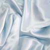 Reliable Bedding Silk Satin Sheets Set | Silk Satin Sheets Set Full | Full Sheets Set Ice Blue | Silk Fitted Sheet 26 Inch Deep Pocket | 4 Pc Sheet Set | Silk Flat Sheet & Pillowcases Set. view 1