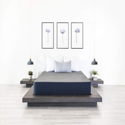 DREAMFOAM Bedding Chill 10" Gel Memory Foam Mattress with Stain Protection, Cal King