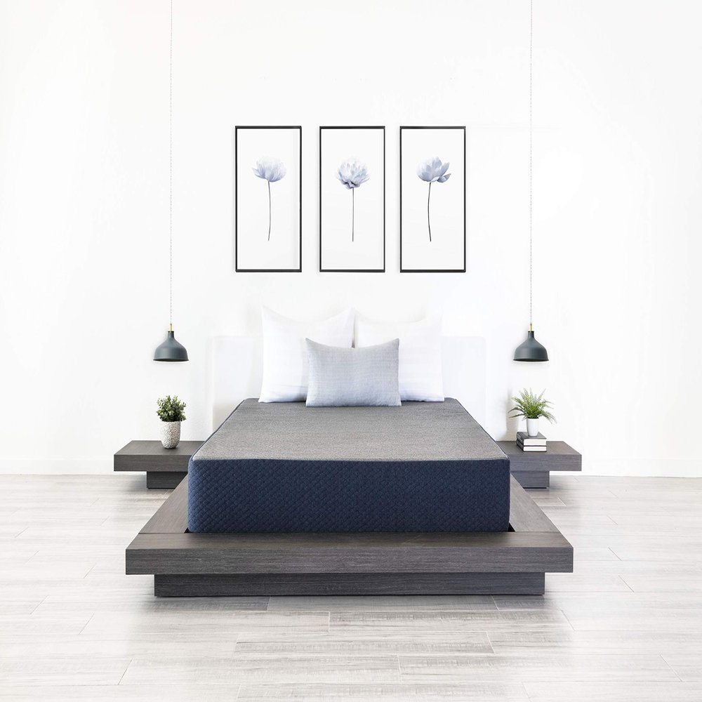 DREAMFOAM Bedding Chill 10" Gel Memory Foam Mattress with Stain Protection, Cal King