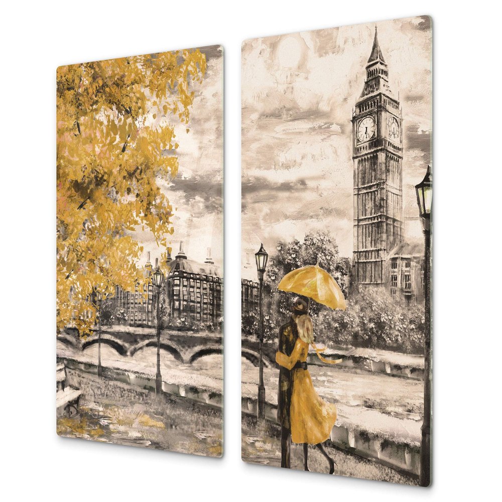 Concept Crystal Tempered GLASS Kitchen Board  Impact & Scratch Proof Glass Cutting Board; MEASURES: SINGLE: 60 x 52 cm (23,62 x 20,47); DOUBLE: 30 x 52 cm (11,81 x 20,47); D13 Images