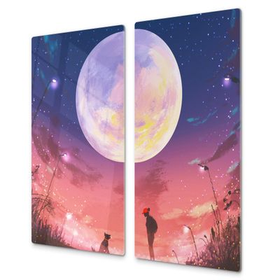 Concept Crystal Tempered GLASS Kitchen Board  Impact & Scratch Proof Glass Cutting Board; MEASURES: SINGLE: 60 x 52 cm (23,62 x 20,47); DOUBLE: 30 x 52 cm (11,81 x 20,47); D13 Images