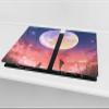 Concept Crystal Tempered GLASS Kitchen Board  Impact & Scratch Proof Glass Cutting Board; MEASURES: SINGLE: 60 x 52 cm (23,62 x 20,47); DOUBLE: 30 x 52 cm (11,81 x 20,47); D13 Images view 2