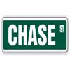 SignMission Chase Street Sign Decal Childrens Name Room Decal | Indoor/Outdoor | 18" Wide view 1