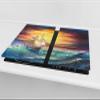 Concept Crystal Tempered GLASS Kitchen Board  Impact & Scratch Proof Glass Cutting Board; MEASURES: SINGLE: 60 x 52 cm (23,62 x 20,47); DOUBLE: 30 x 52 cm (11,81 x 20,47); D13 Images view 2