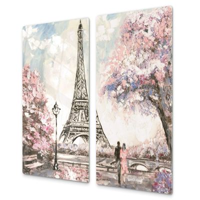 Concept Crystal Tempered GLASS Kitchen Board  Impact & Scratch Proof Glass Cutting Board; MEASURES: SINGLE: 60 x 52 cm (23,62 x 20,47); DOUBLE: 30 x 52 cm (11,81 x 20,47); D13 Images