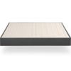 Zinus Upholstered Metal and Wood Box Spring, 9 Inch Mattress Foundation, Easy Assembly, Fabric Paneled Design, Queen view 1