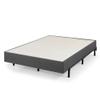 Zinus Upholstered Metal and Wood Box Spring, 9 Inch Mattress Foundation, Easy Assembly, Fabric Paneled Design, Queen view 3