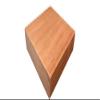 White's Woods African Mahogany Bowl Blank (2"x6"x6") view 1