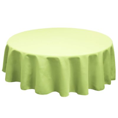 TableLinensforLess Polyester Round Tablecloth, 60 Inch Round, (Sage)