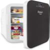 Cooluli 20 Liter Mini Fridge with Temperature Control - Black view 3