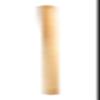 Highland Manor Wood Products Round Tapered Corner Guard Both Ends Turned - 48" Tall x 1 3/8" Wide with 90-Degree Notch - Unfinished Wood Corner Protectors for Walls (1 Guard) (Red Oak) view 2