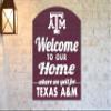 KH Sports Fan Texas A&M Aggies 22"x16" inOutdoor Marquee Sign, Team Color view 2