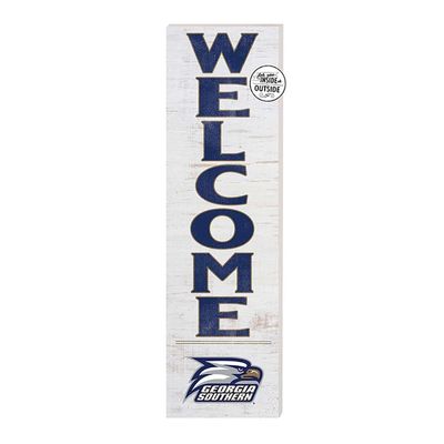 KH Sports Fan Georgia Southern Eagles 10"x35" Welcome Indoor Outdoor Sign, One Size, Team Color