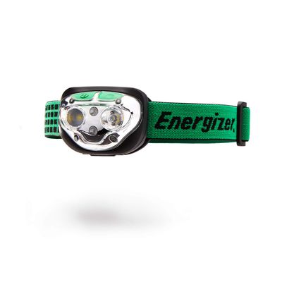 Energizer Vision LED Rechargeable Headlamp, Water Resistant Bright LED Headlamp for Outdoors, Camping Gear and Hurricane Supplies, Includes USB Charging Cable, Pack of 1