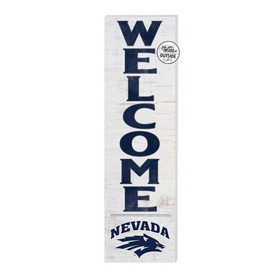 KH Sports Fan Nevada Wolf Pack 10"x35" Welcome Indoor Outdoor Sign, One Size, Team Color
