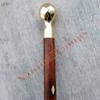 Mahira Nautical Antique Wooden Walking Stick Designer Cane Rosewood Brass Handle Nautical Gift A view 1