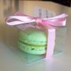 25 Sets of Clear Macaron Boxes for 1 Macarons ($1 Per Macaron Box) view 3