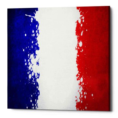 Epic Graffiti 'France' Canvas Wall Art, 18"x12"