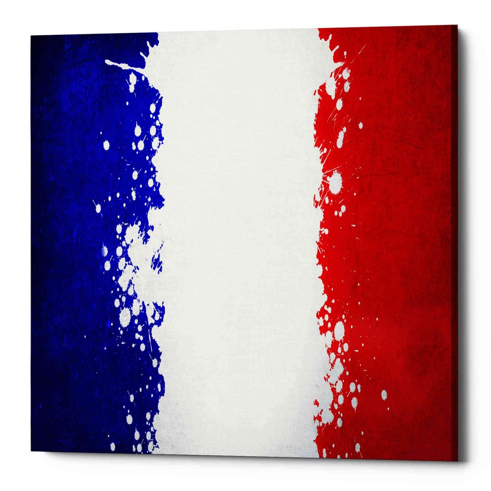 Epic Graffiti 'France' Canvas Wall Art, 18"x12"