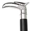 Mahira Nautical Wooden 37" Decorative Walking Cane - Premium Quality Rare Eagle Head Decorative Prop with Nickel Plated Brass HandleSymbol of Power and Strength A view 1