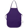DayStar Apparel 250XL Extra Large Two Pocket Child Bib Apron, Purple view 1