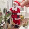 Factory Direct Craft Miniature Santa Figurine for Christmas Holiday Display - Mini Santa Claus Christmas Decoration (Size: 6-1/4" H) view 2