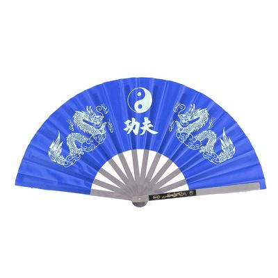 Alomejor Tai Chi Fan,Lightweight Chinese Martial Arts Fan Stainless Steel Construction for Beginners Advanced Practitioners Training Practice Performances