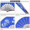 Alomejor Tai Chi Fan,Lightweight Chinese Martial Arts Fan Stainless Steel Construction for Beginners Advanced Practitioners Training Practice Performances view 4