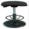 Runeseikou TWS-240R Stool, Black, W 13.0 x D 13.0 x H 21.3 - 30.7 inches (33 x 33 x 54 - 78 cm), Twist Stool, Rafelsia, K Motion R, Footrest Included view 1