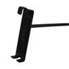 DBM IMPORTS 10 PC 6" Gloss Black Grid Wall Metal Hooks Display for Use W/Gridwall Panels view 2