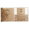 50Pcs Picky Bride Gold Glitter Wedding Invitations with RSVP Cards Luxury Wedding Cards - Set of 50pcs view 1