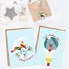 Wee Blue Coo Festive Cute and Quirky Christmas Card Pack view 2