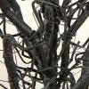 Factory Direct Craft Artificial Black Glitter Twig Tree view 3