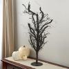 Factory Direct Craft Artificial Black Glitter Twig Tree view 4