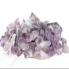 AURA VARIETY 8 OZ (1/2 LB) Amethyst Bulk Rough Stones - Natural Raw Stones Mix & Fountain Rocks for Tumbling, Cabbing, Polishing, Wire Wrapping, Wicca & Reiki Crystal Healing view 1