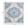 SAFAVIEH Area Rug 8x10 - Brentwood Collection - Large - Navy & Light Grey, Medallion Distressed Design, Non-Shedding & Easy Cleaning, Ideal for Living Room, Bedroom, Office, Dining Space (BNT849M) view 2