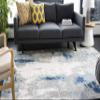 SAFAVIEH Area Rug 8x10 - Jasper Collection - Large - Grey & Gold, Modern Abstract Design, Non-Shedding & Easy Cleaning, Ideal for Living Room, Bedroom, Office, Dining Space (JSP101A) view 2