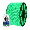 XUNATA 164ft Flexible LED Strip Lights, AC 110-120V 60 LEDs/M Dimmable Waterproof SMD 5050 LED Rope Light with Remote Controller for Party Home Decoration (Green) view 1