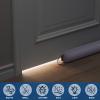 MAGZO Door Draft Stopper, 32 Inch Under Door Draft Blocker Noise Stopper, Weighted Wind Blocker Draft Guard for Bottom of Door, Gray view 4