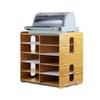 SH-wj Magazine Frames fichier diviseurs Document armoire Rack,Dossier Porte-Revues Magazine Livres Pour Maison Bibliothque 45 * 30 * 44CM (Color : B) view 1