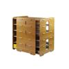 SH-wj Magazine Frames fichier diviseurs Document armoire Rack,Dossier Porte-Revues Magazine Livres Pour Maison Bibliothque 45 * 30 * 44CM (Color : B) view 3